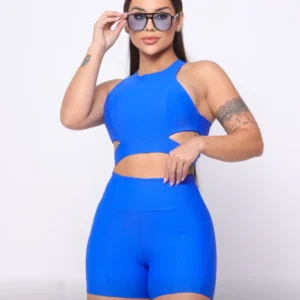 Conjunto Fitness Azul